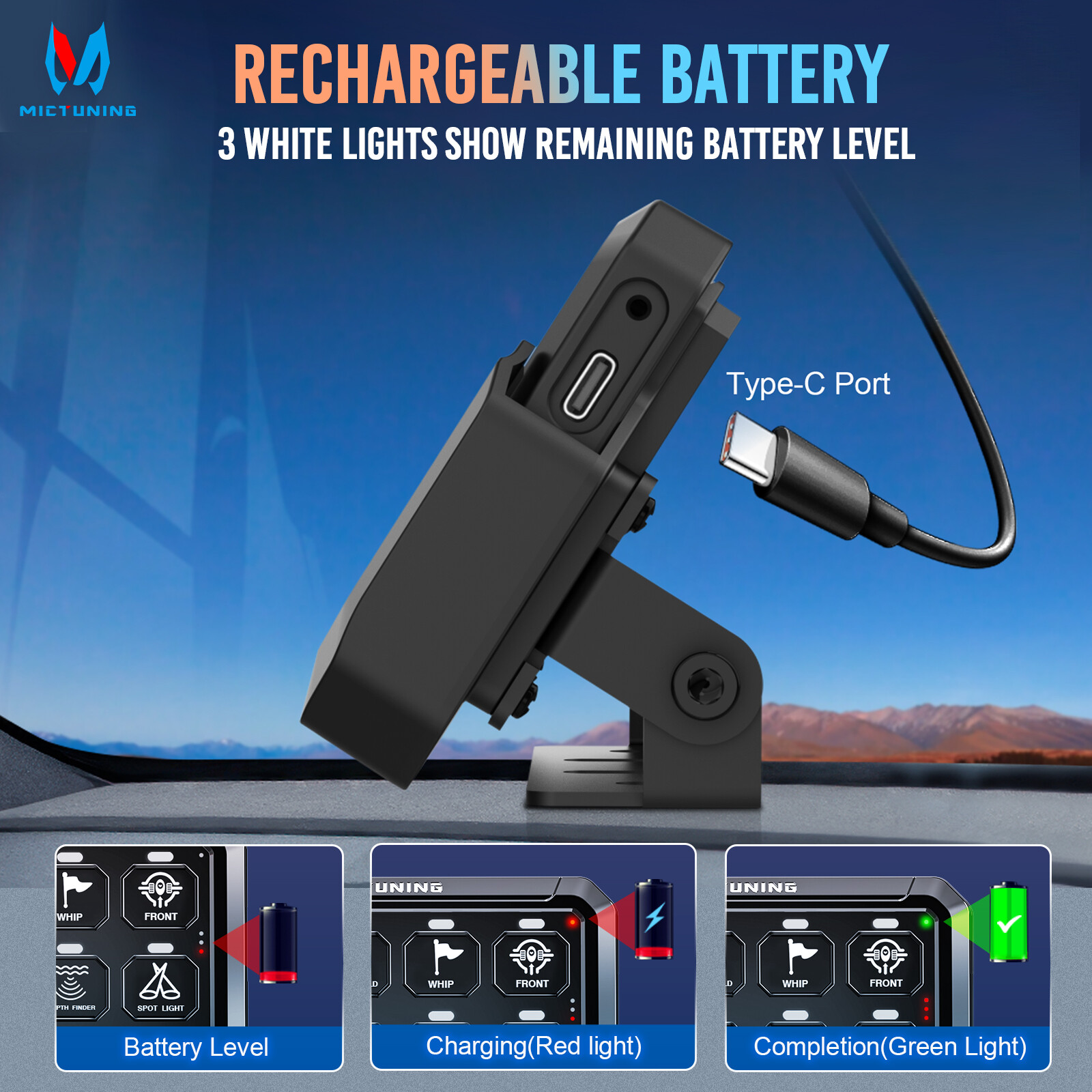 Wireless 8 Gang Switch Panel On/Off LED Circuit Control Relay System Box Marine