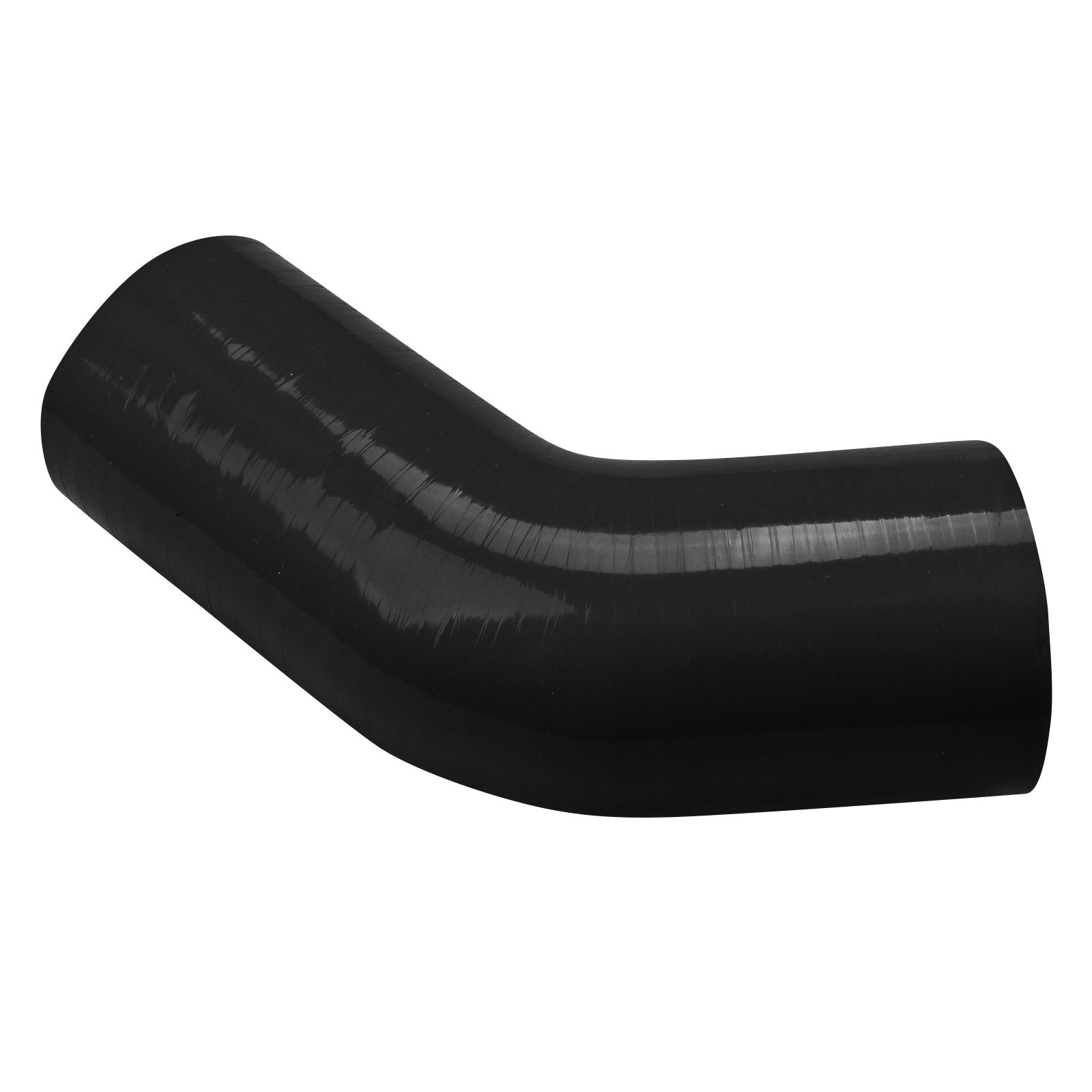 3″ Inch 45 Degree Elbow Silicone Turbo Hose Coupler Pipe 76mm to 76mm Black Red