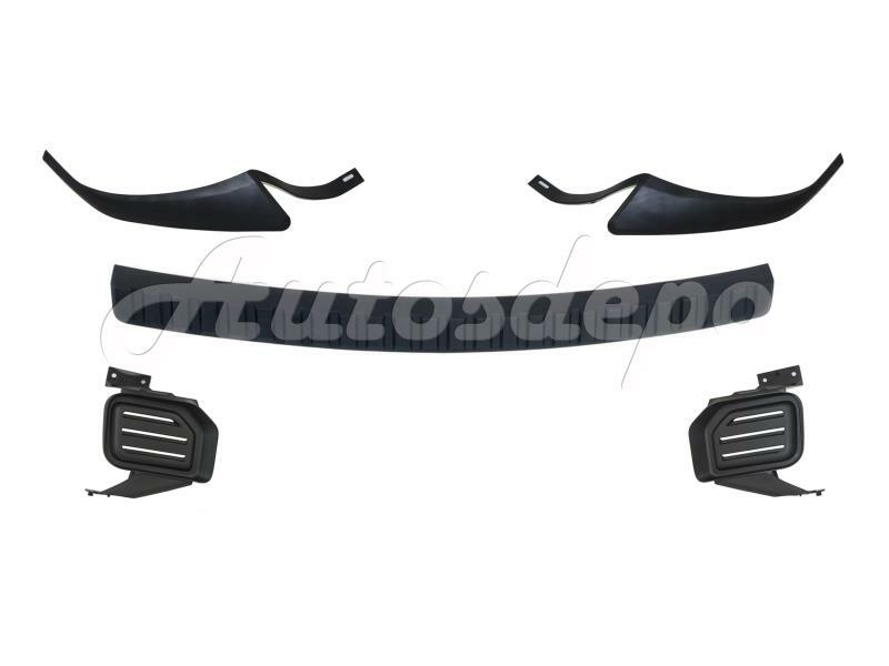 FRONT BUMPER TOP PAD MOLDING FOG LAMP BEZEL FILLER FOR F250 F350 F450 2011-2016