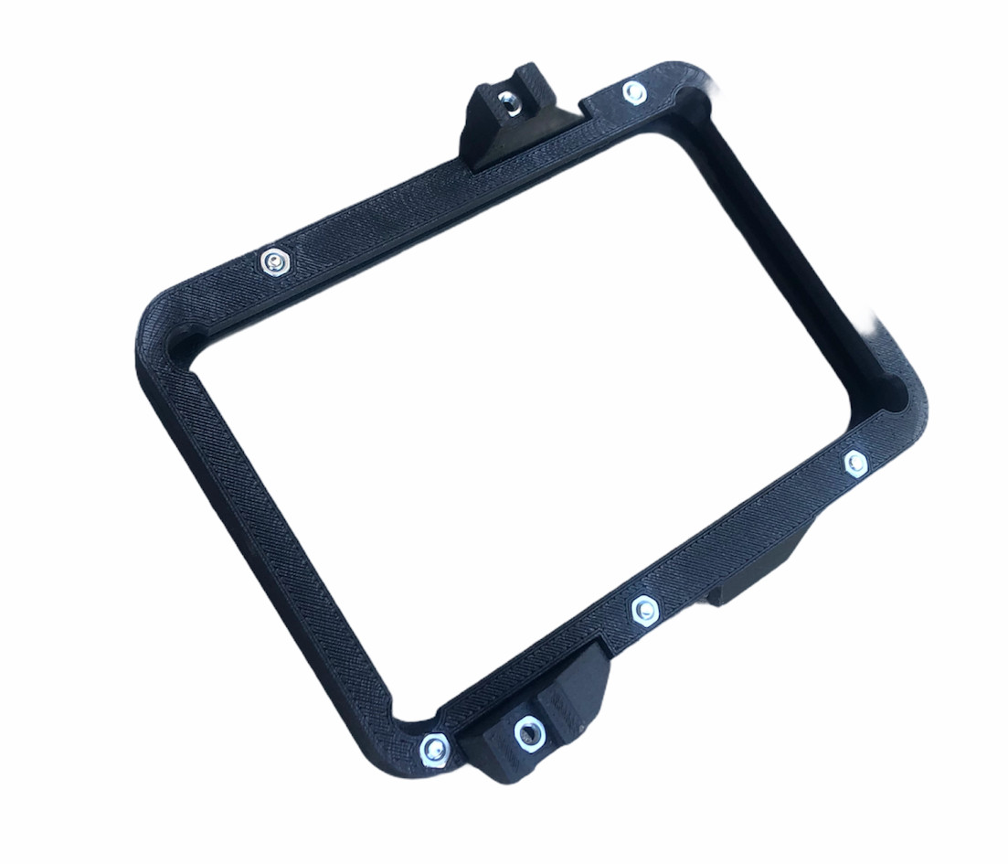 4×6 Headlight Adaptor Bracket Kit for Yamaha TW200 (HEADLIGHT NOT INCLUDED)
