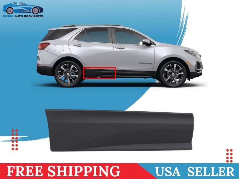 Rear Right Door Lower Molding Trim 2018-2023 Chevy Equinox 84853273, 84163363
