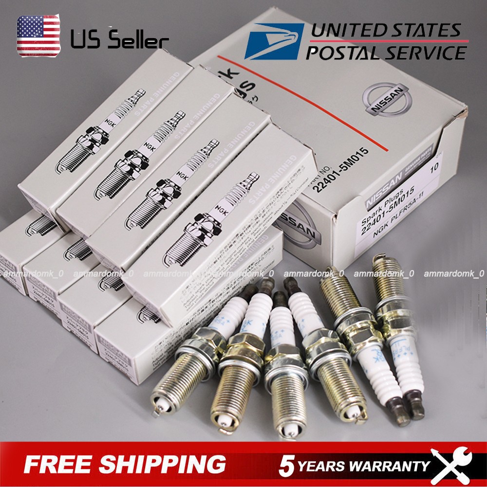 6pc NGK 22401-5M015 Laser Iridium Spark Plug For Infiniti Frontier Maxima Altima