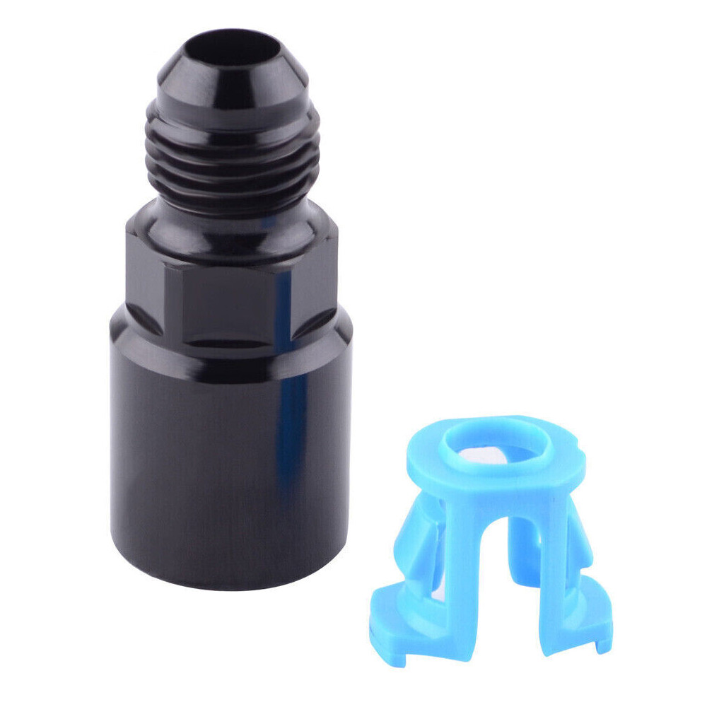 6AN Male to 5/16″ SAE Quick-Disconnect Female Push-On EFI Fuel Rail Fitting 2PCS