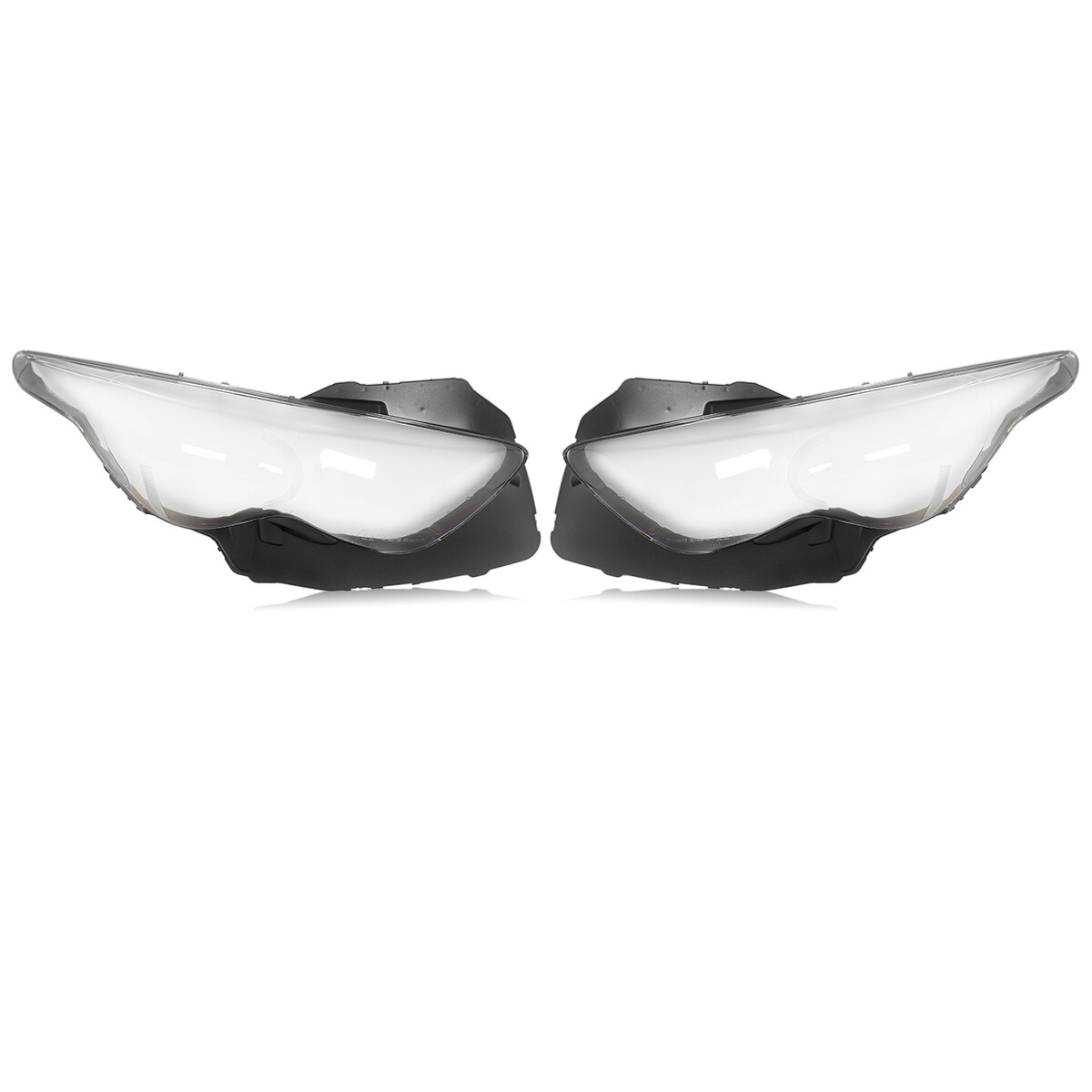 Pair Headlight Headlamp Lens Cover Shell For Infiniti FX35 FX37 AWD 2009-2013