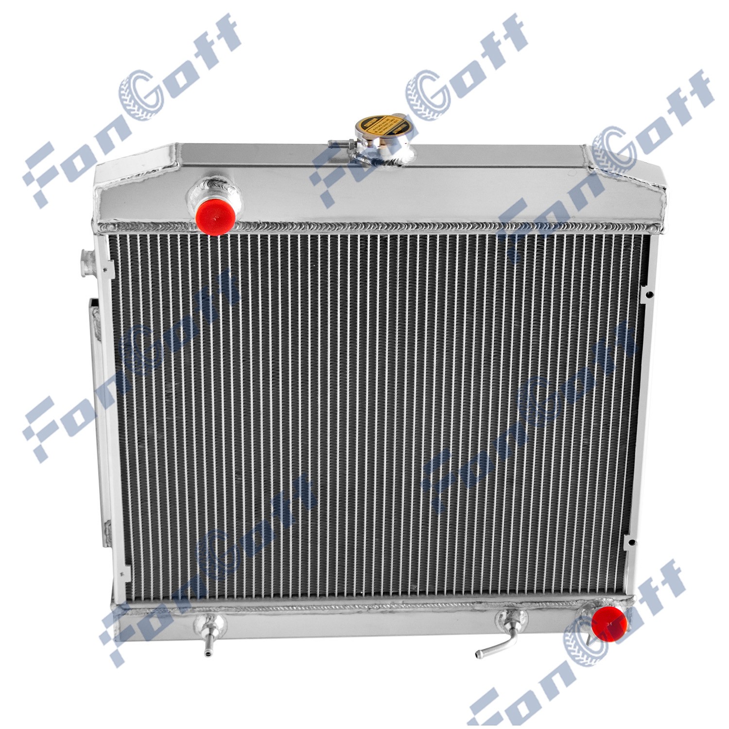 2Row Radiator For 1968-1973 Mercedes Benz Class W108 W109 280 SE SEL 300 SE SEL