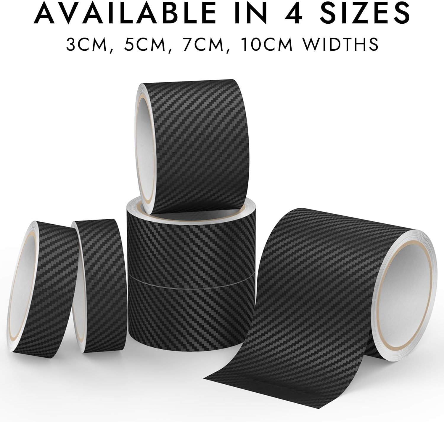 Universal 4 Width Chrome Delete Vinyl Wrap – Easy Apply & Scratch Resistant