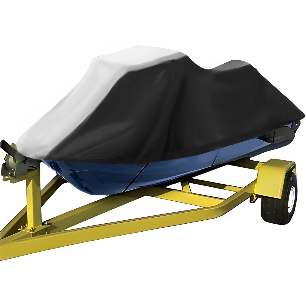 Waterproof 420D Trailerable Jet Ski Cover Marine Grade Heavy Duty Polyester PWC