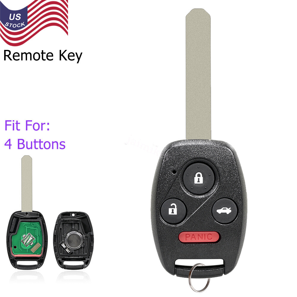 For 2008 2009 2010 2011 2012 Honda Accord Sedan Keyless Remote Control Key Fob