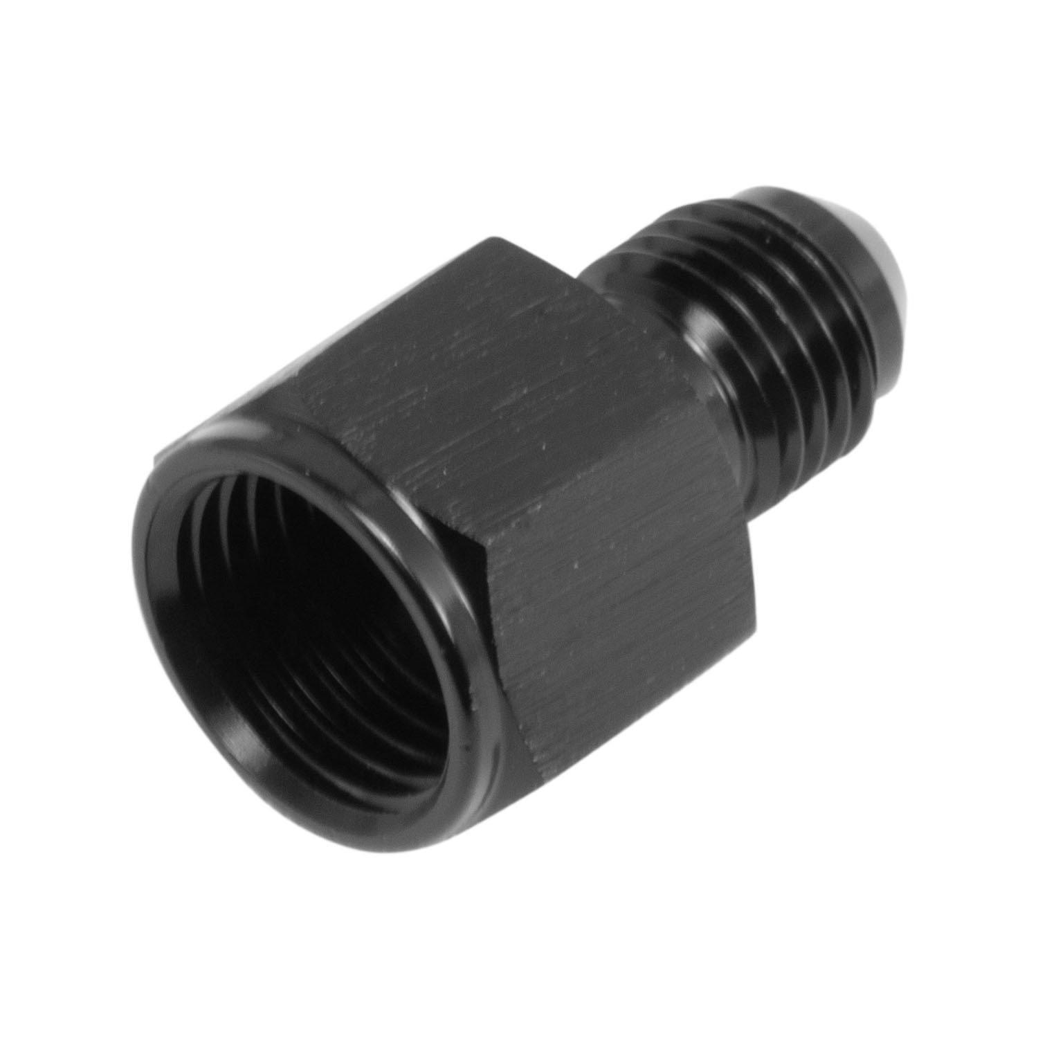 BLACK Aluminum 6AN Female to 4AN Male Flare Reducer Adapter Hot US