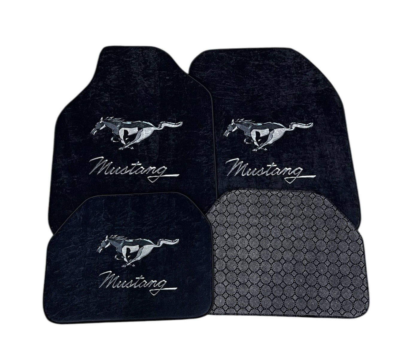 New Car Floor Mats For Mustang Universal 2 Front 2 Rear
