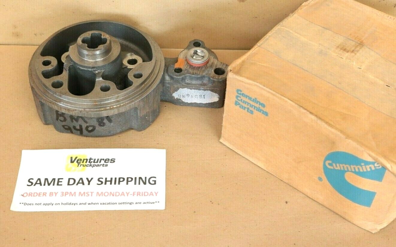 Cummins Oil Pump Head Filter Military 5 Ton 6X6 Diesel Trucks BM94081 BM94080