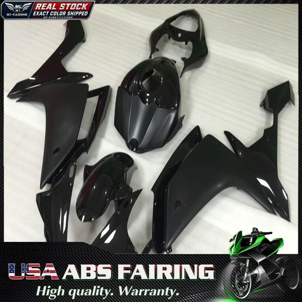 100% Brand New Fairing Fit Yamaha YZF R1 2007 2008 Injection Matte Black NTUB