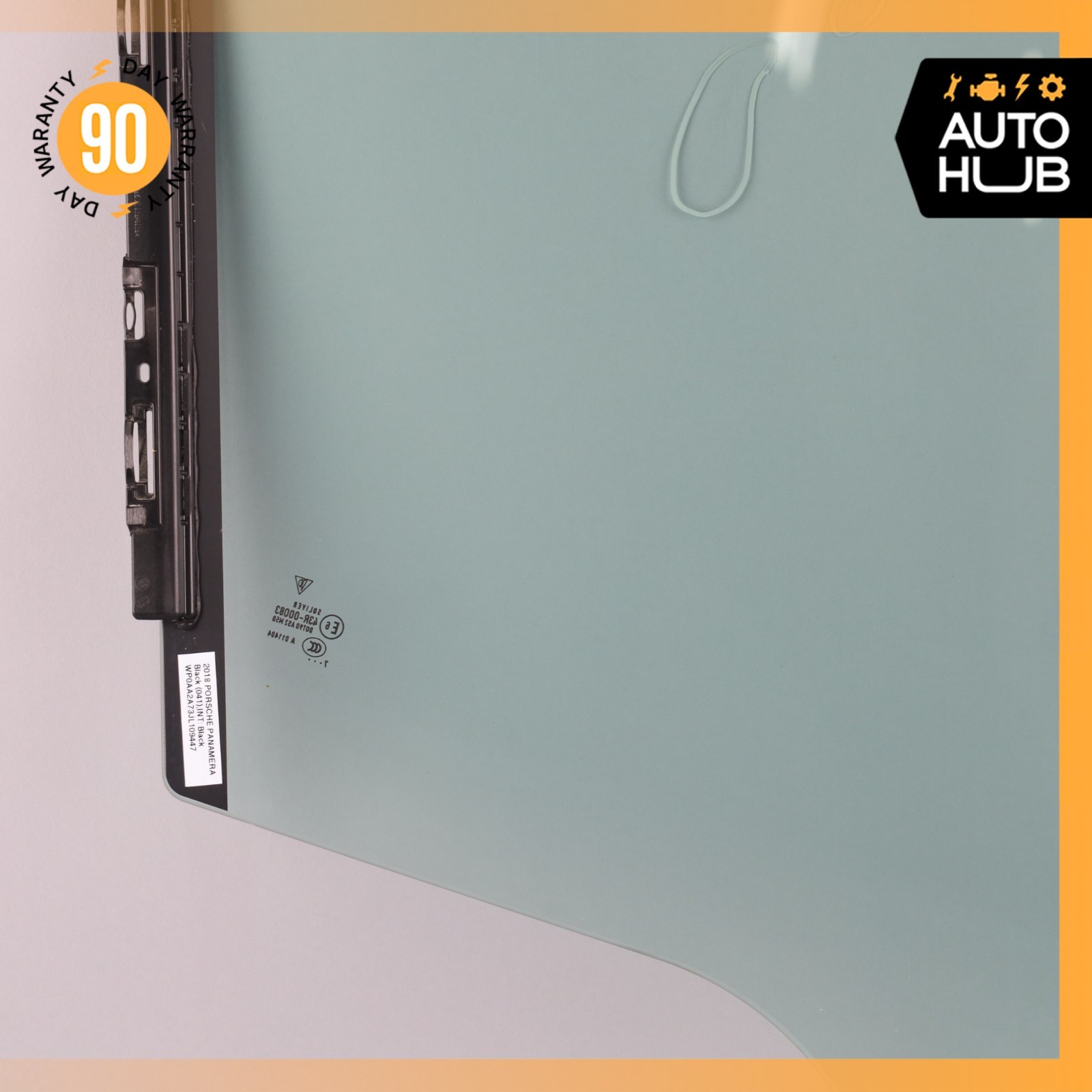 17-23 Porsche Panamera 971 Front Left Door Window Glass 971845019 OEM 87k