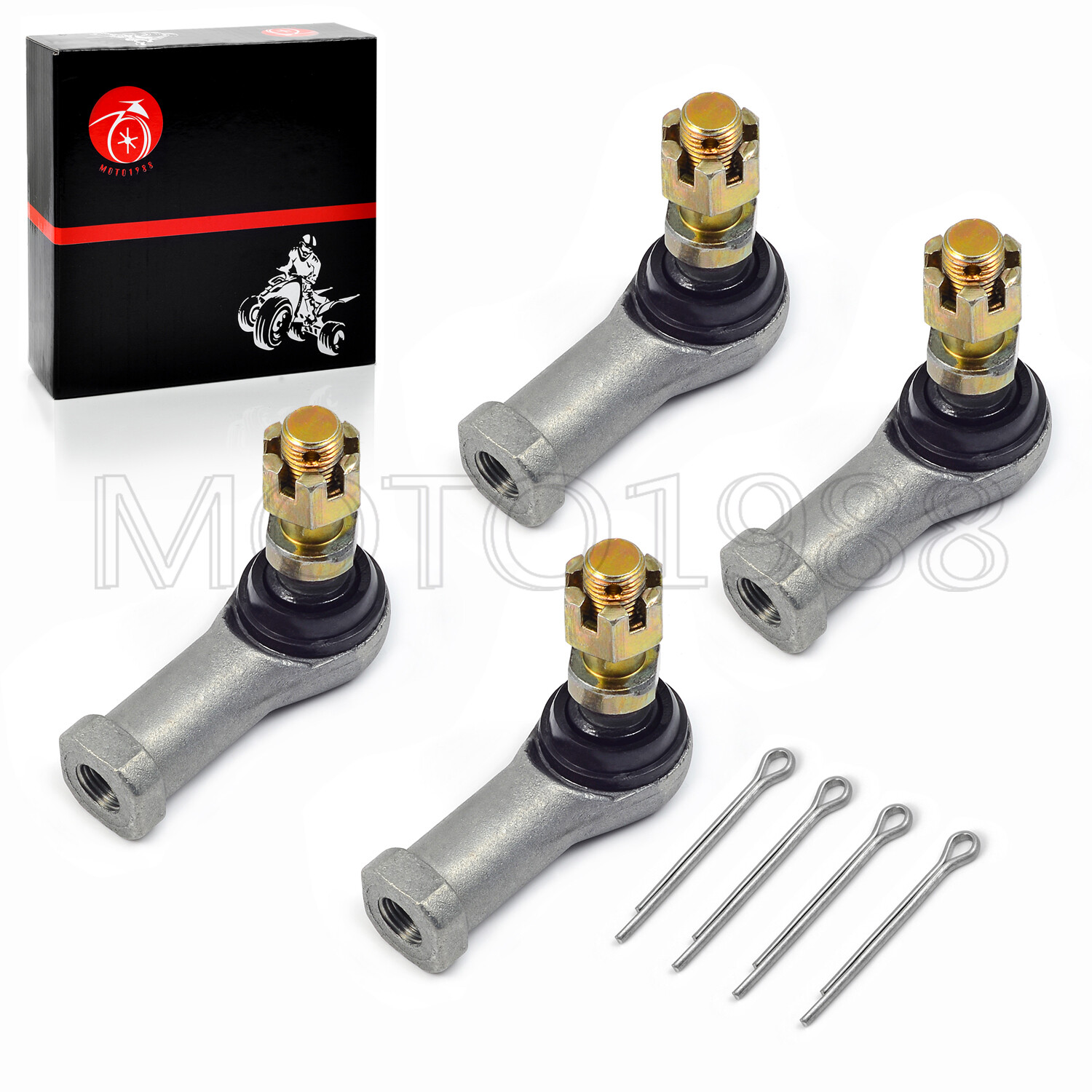 Tie Rod End Kit Left & Righ for Honda TRX300FW Fourtrax 300 TRX300 4X4 1988-2000