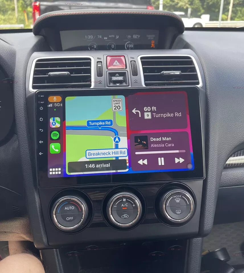 Plug&Play For 2015-2016 Subaru Impreza Android 14.0 Car Radio Apple Carplay GPS