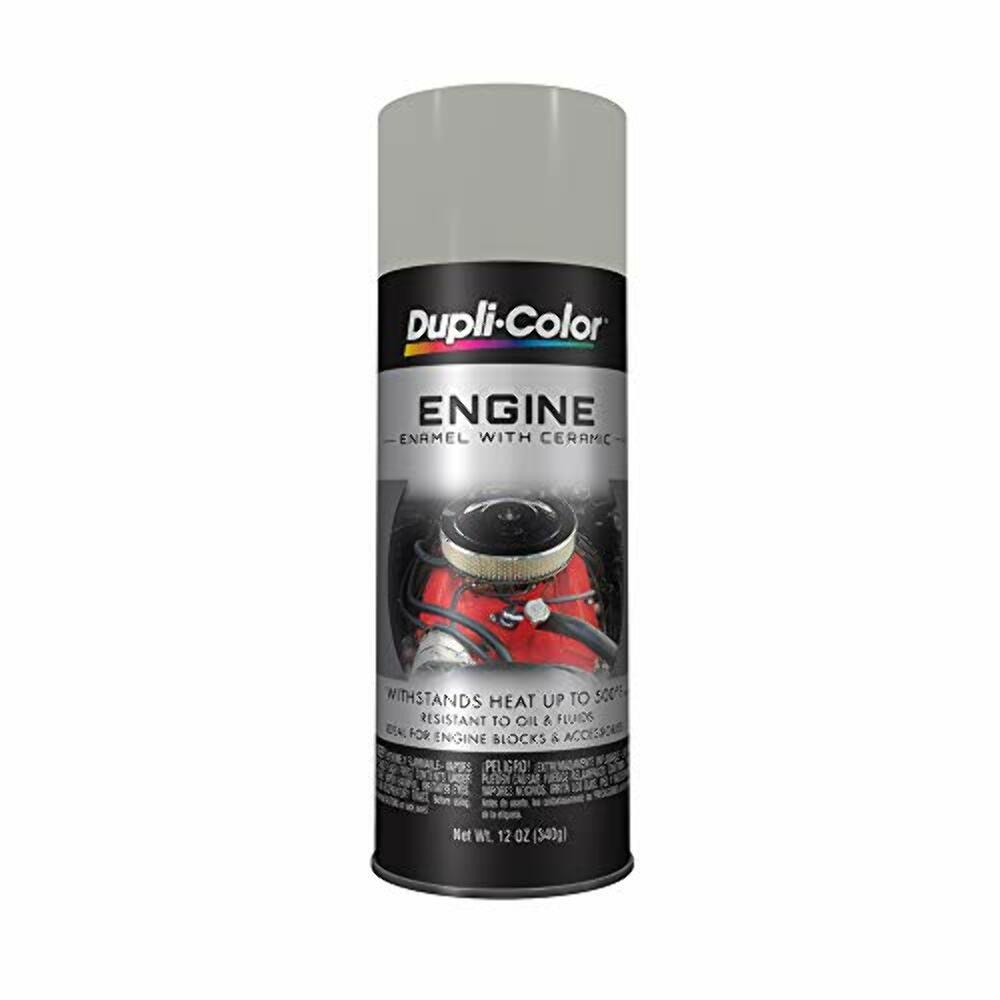 Dupli-Color DE1650 Engine Enamel Spray Paint Ceramic – Cast Coat Aluminum 12 oz
