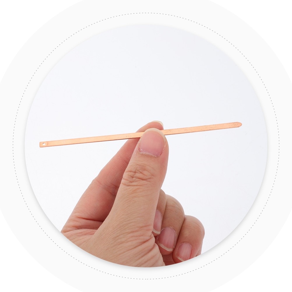 Copper and Zinc Electrode Strips Simple Circuit Kit Electrical Experiment