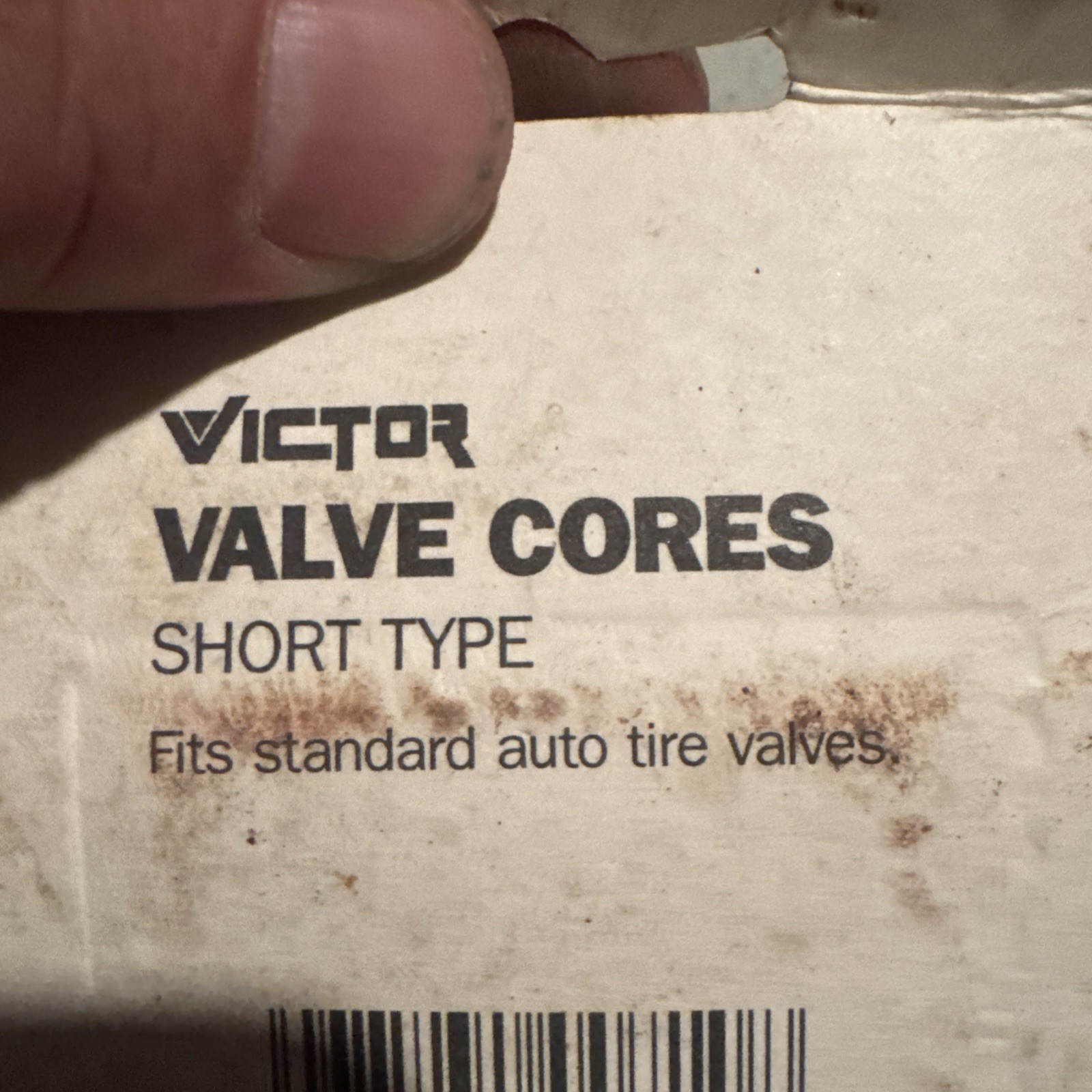 Victor Short Type Valve Cores (specifically part number 22-5-00710-8 New NOS