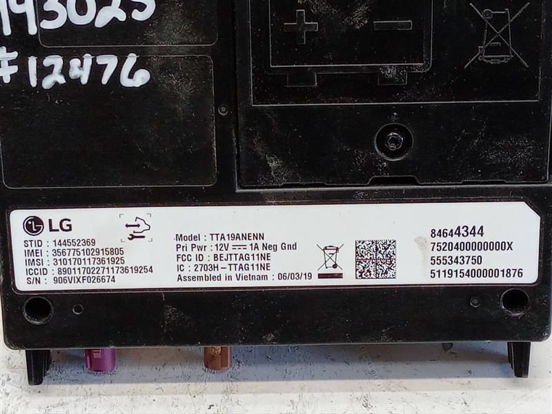Chassis ECM Communication Telematics Onstar Opt UE1 Fits 19-20 CAMARO 1150933