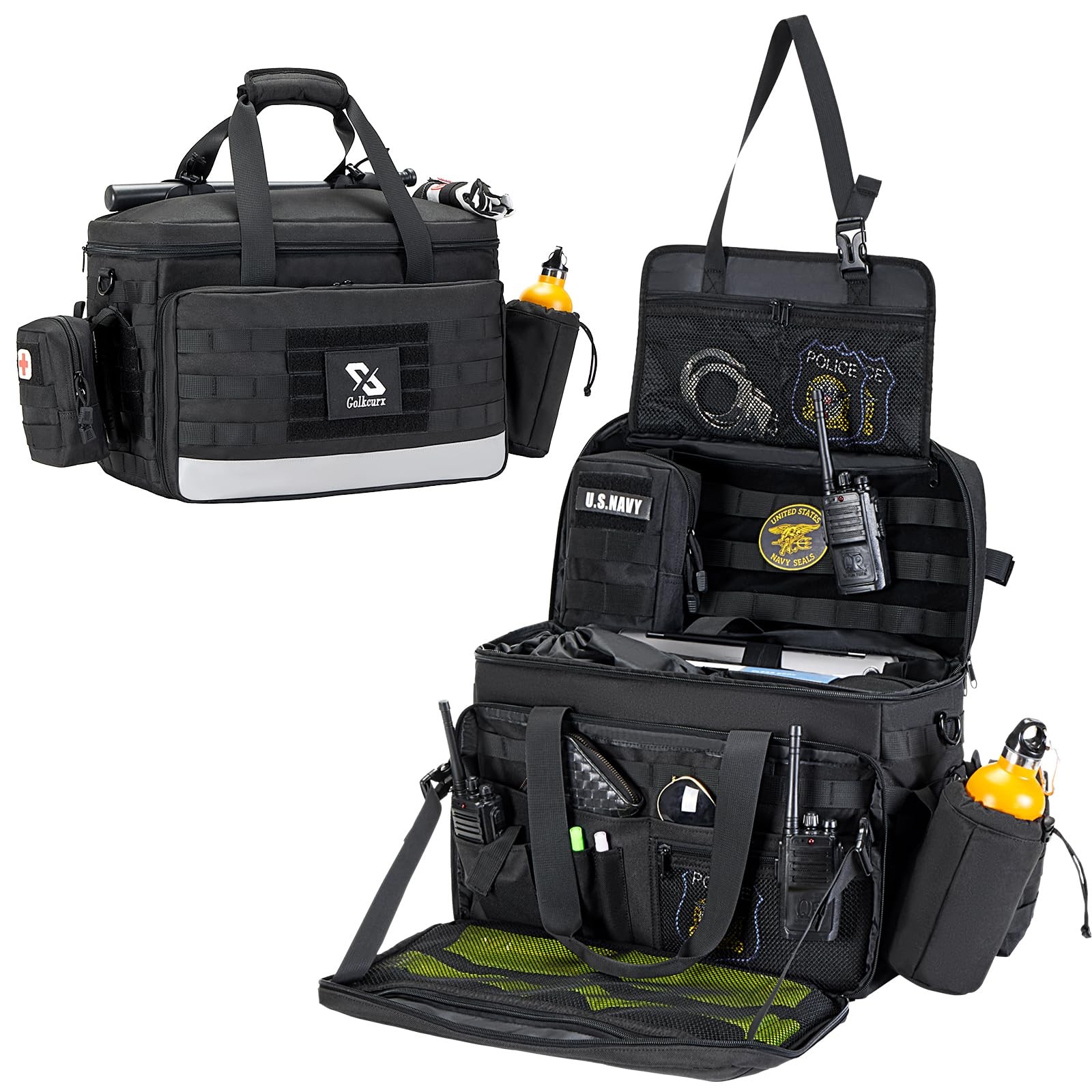 Golkcurx Patrol Bag Law Enforcement, Police Gear 11.8 x 17.7 x 7.87 inches