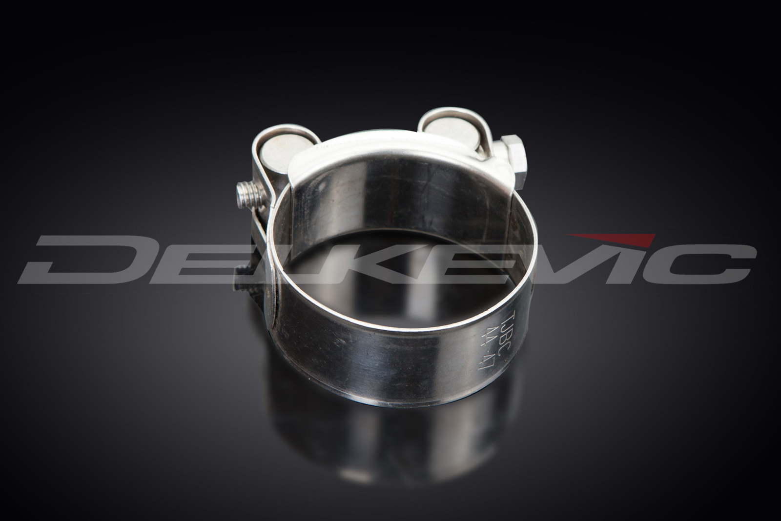 Stainless Steel Exhaust Clamp 52-55mm Fits all Delkevic Mufflers