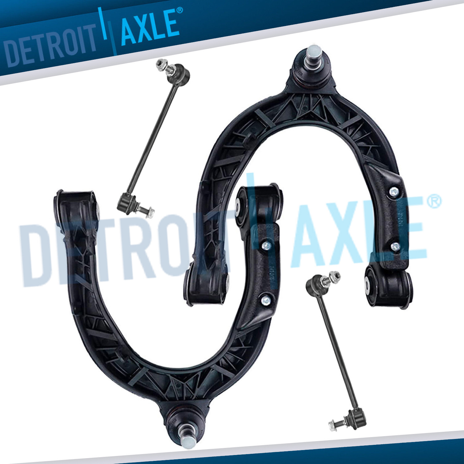 Front Upper Control Arms w/ Ball Joints Sway Bar Links for 2017 – 2023 Tesla 3 Y