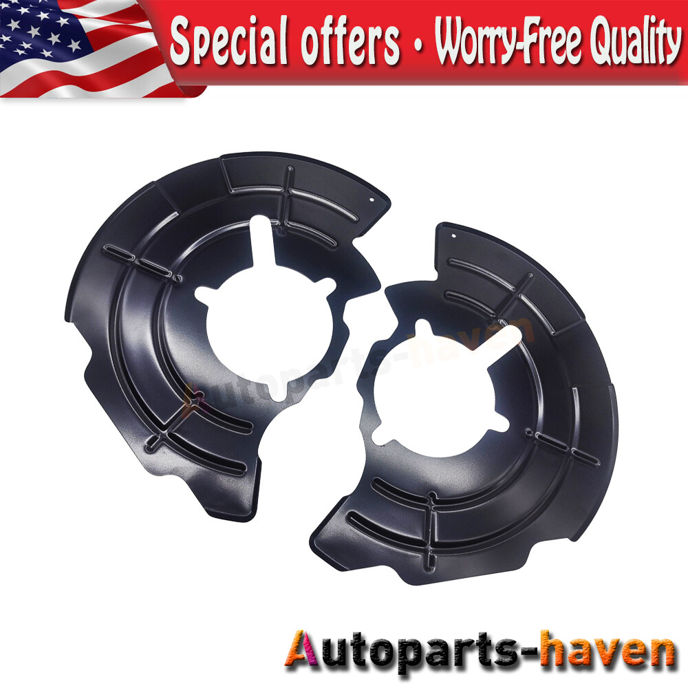 2Pcs Front LH&RH Brake Dust Shield Fits 2005-2010 Jeep Grand Cherokee Commander