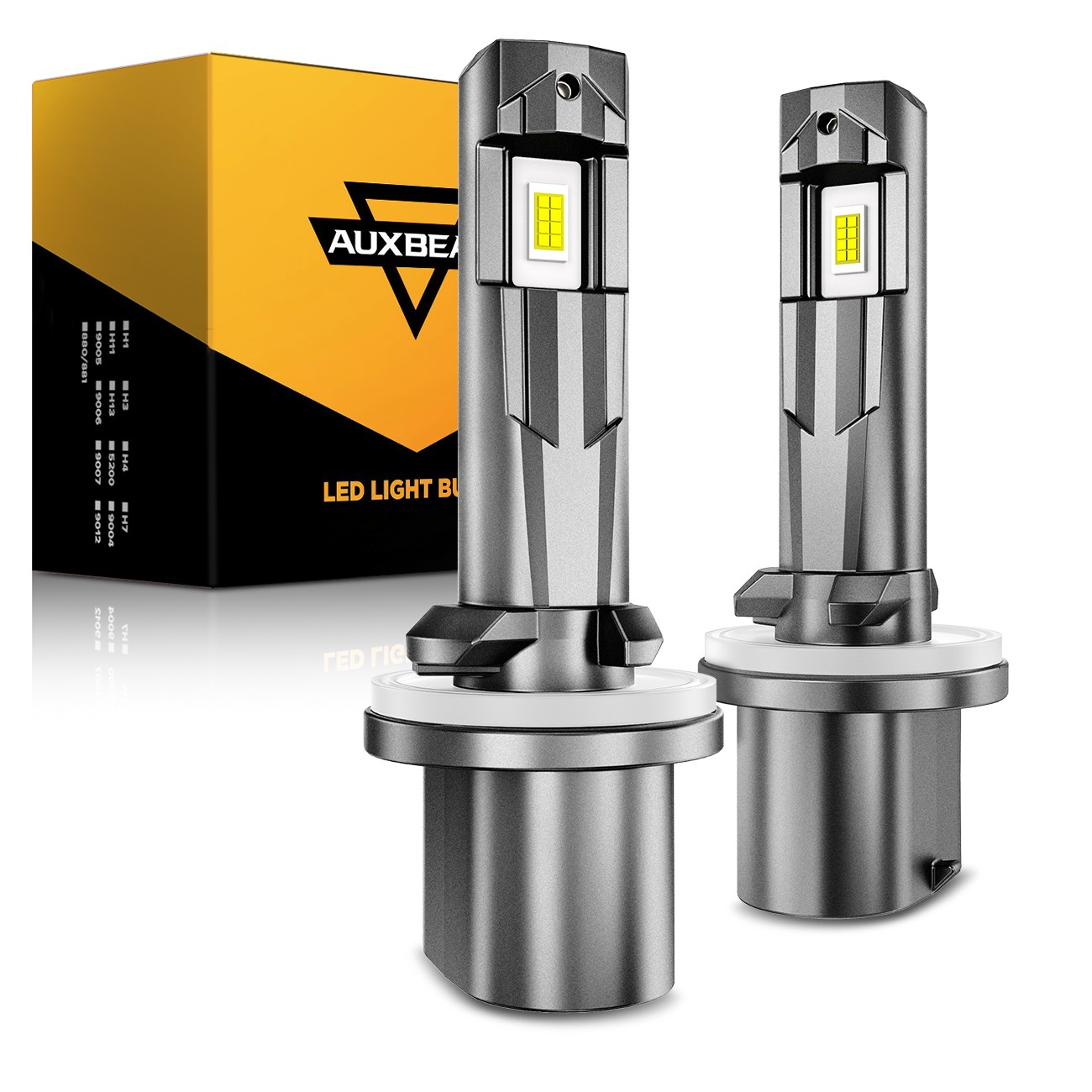 AUXBEAM 880 LED Fog Driving Light Bulbs 6500K Super Bright Xenon White 20000LM