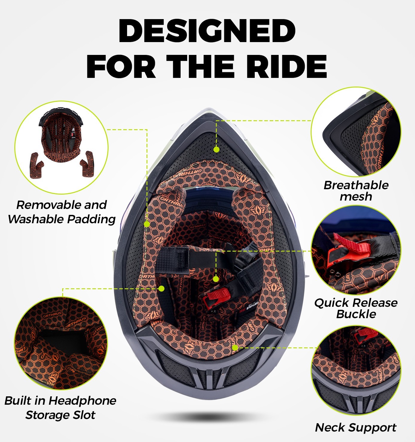 DOT Youth Dirt Bike Helmet Camo Motocross ATV Off-Road Full Face Dual Sport MTB