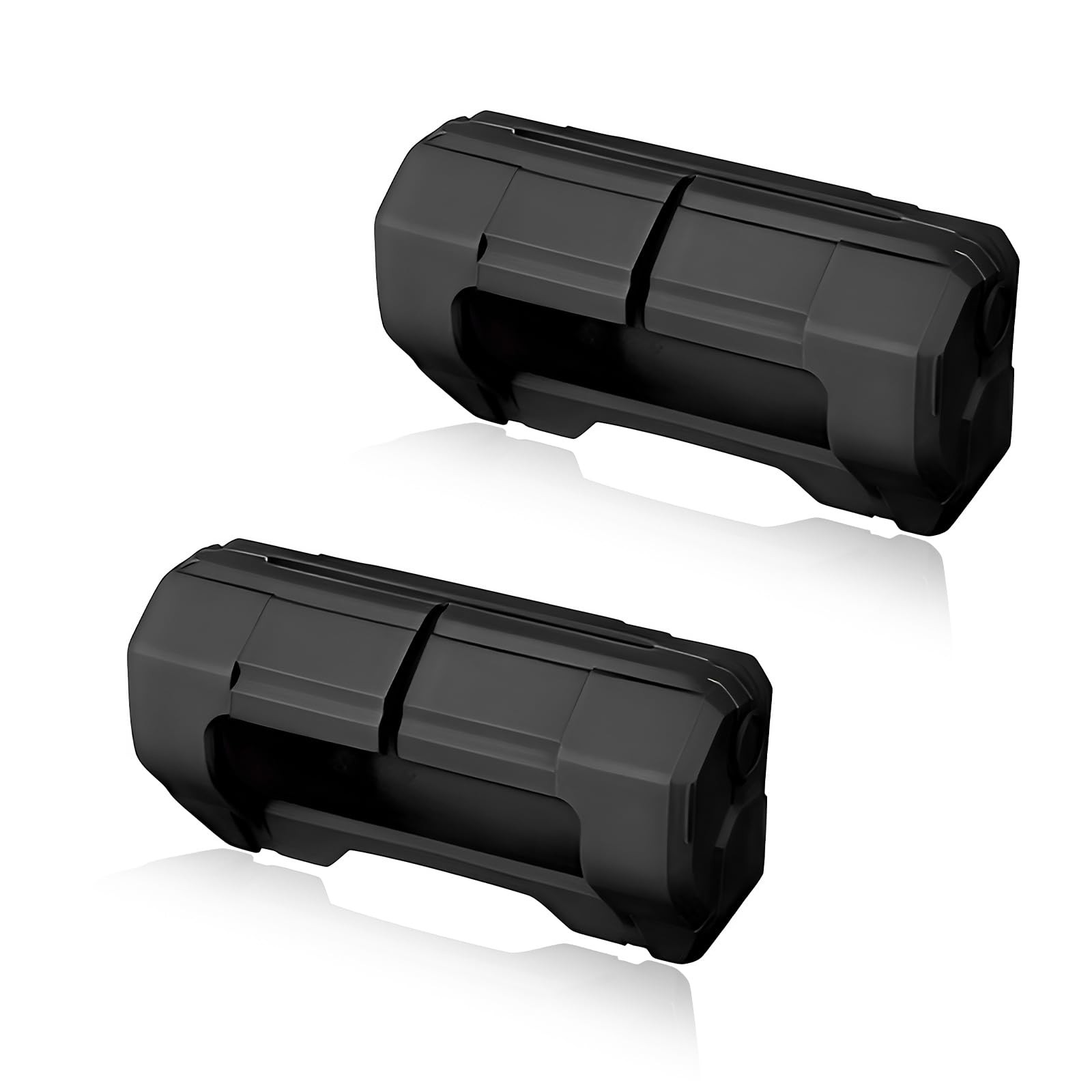Rdxcv 2 PCS Car Seat Belt Buckle Covers, 3.15×0.98×1.77 inches, Black