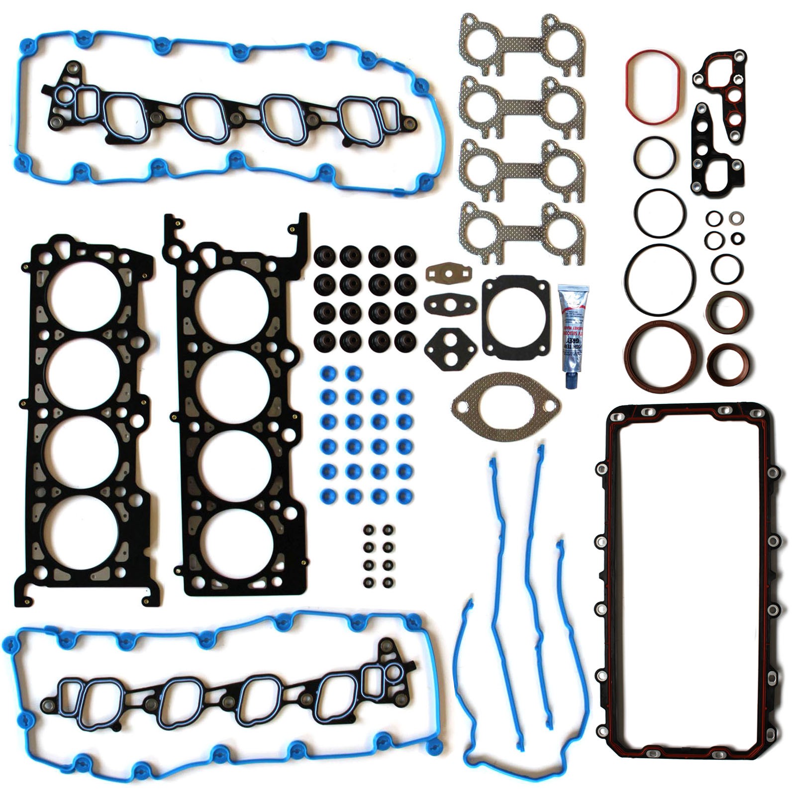 Full Head Gasket Set For 1999-2000 Ford Mustang GT 4.6L SOHC V8 VIN X