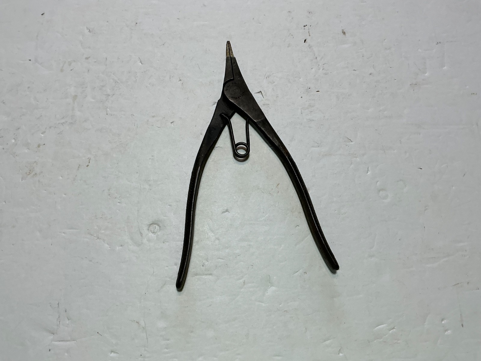 Vintage Utica external locking ring pliers 534-7 7″ long USA made