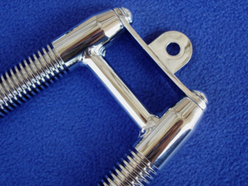 KCINT FINNED CHROME PLATED BILLET OIL COOLER FOR HARLEY