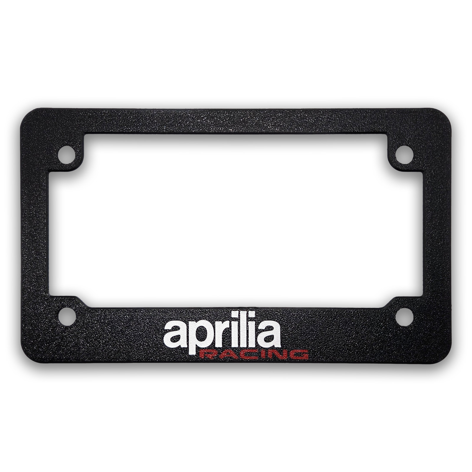 For Aprilia Racing Motorcycles Textured License Plate Frame (ALL MODELS & YEARS)