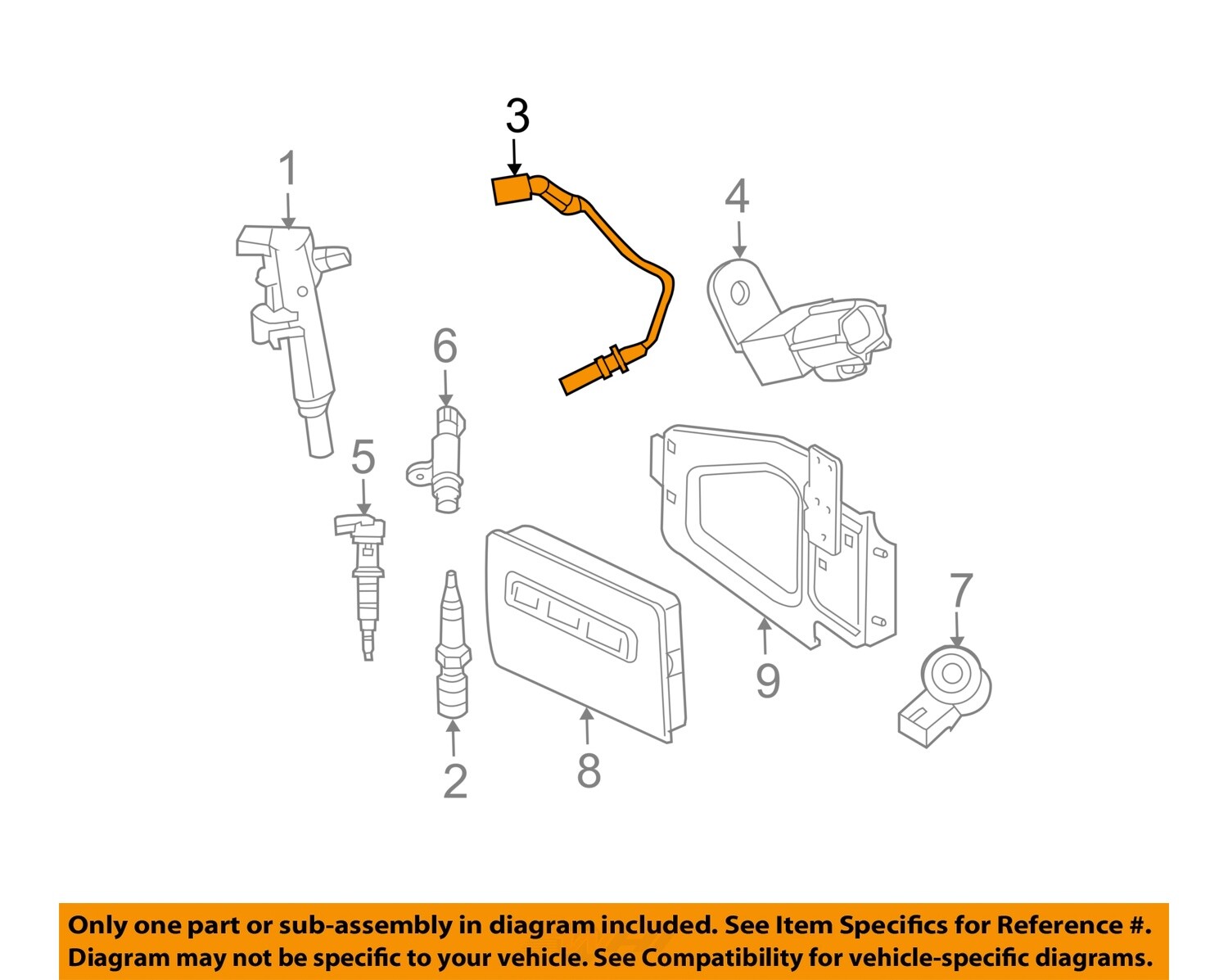 CHRYSLER OEM Ignition Spark Plug-Wire OR Set-See Image 5149051AD