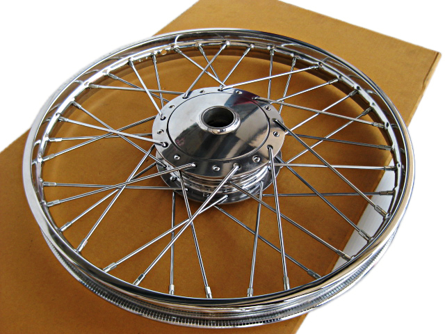 Fit HONDA C100 C102 FRONT WHEEL SIZE 17″ POLISHED [sa212]