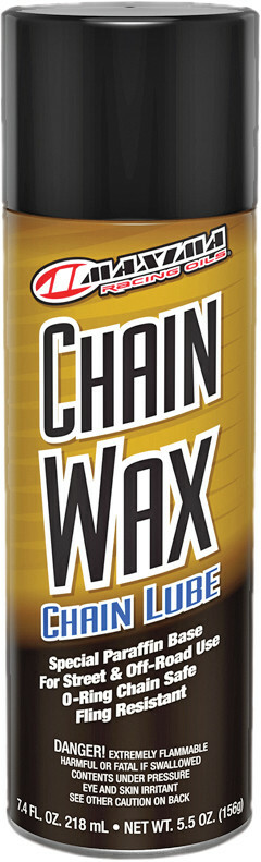 MAXIMA Paraffin Based No-Fling Chain Wax Lube Lubrication Spray 7.4 fl oz