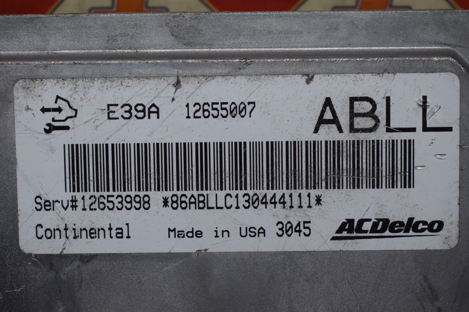 2013-2016 GMC ACADIA ENGINE COMPUTER MODULE ECU ECM 12653998 ABLL OEM