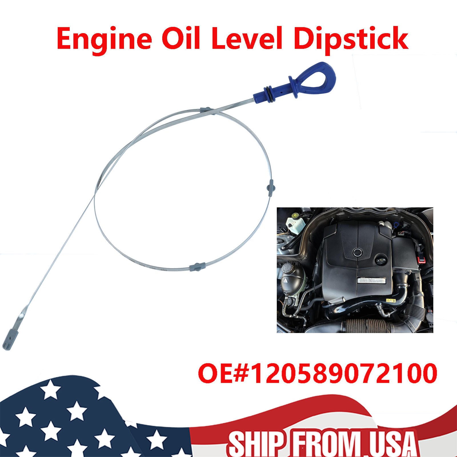 1Pcs For Benz C E S Class SLK CLK W211 R230 R170 Oil Level Transmission Dipstick