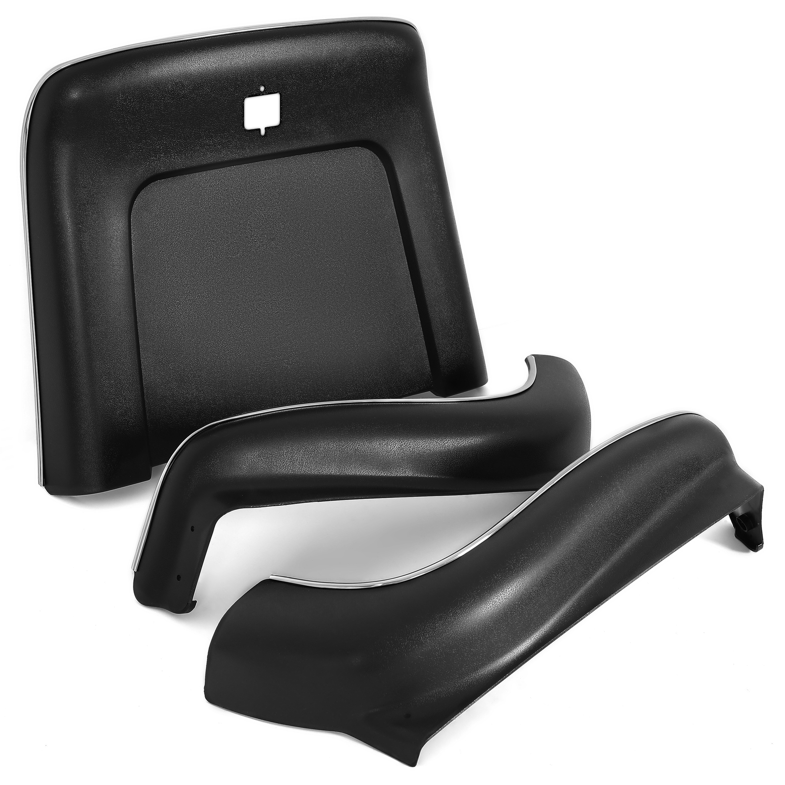 Bucket Seat Backs & Aprons Molded PP 6pc Kit For Chevrolet/ Buick/ Pontiac 69-72