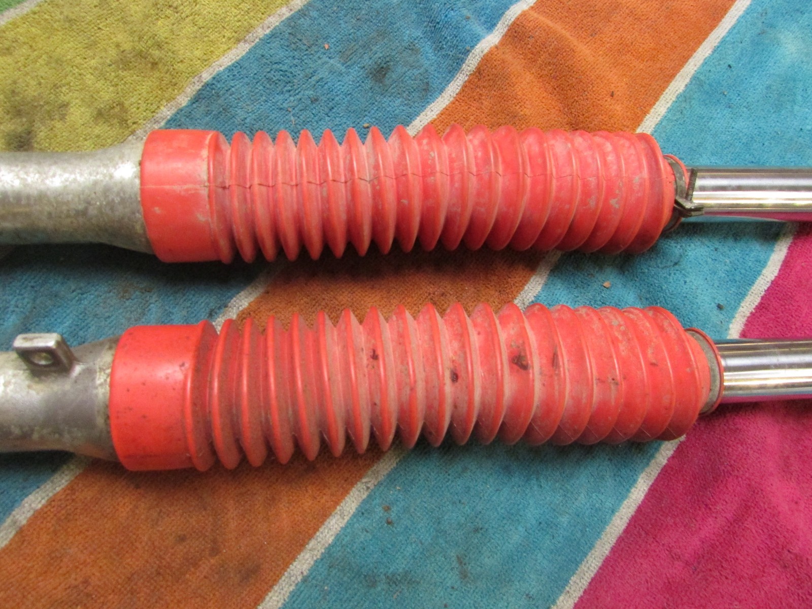 1990 Honda XR80R XR80 Front Forks