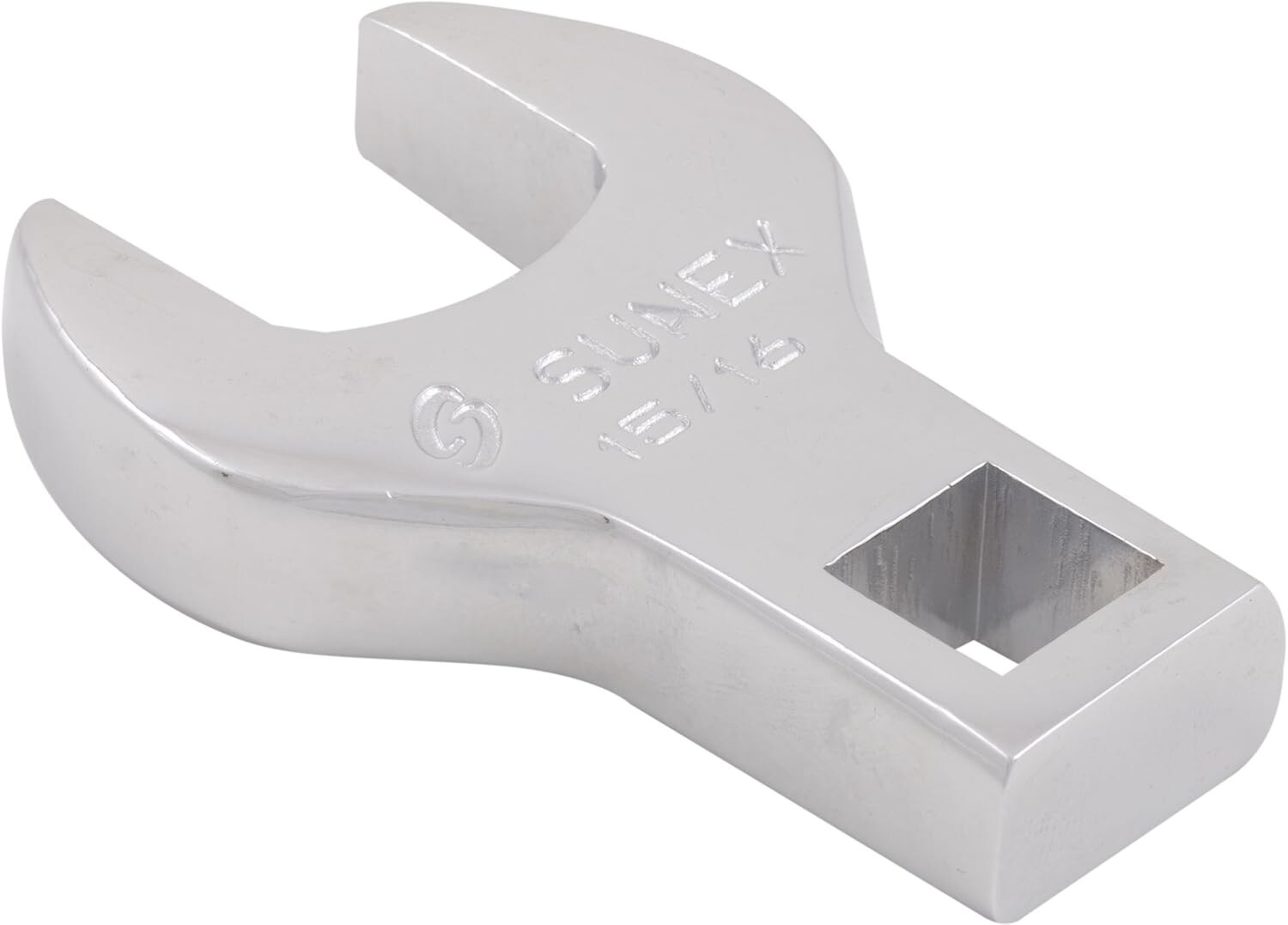 Versatile 15/16-Inch Jumbo Crowfoot Wrench with Polished Finish – Hand Powered