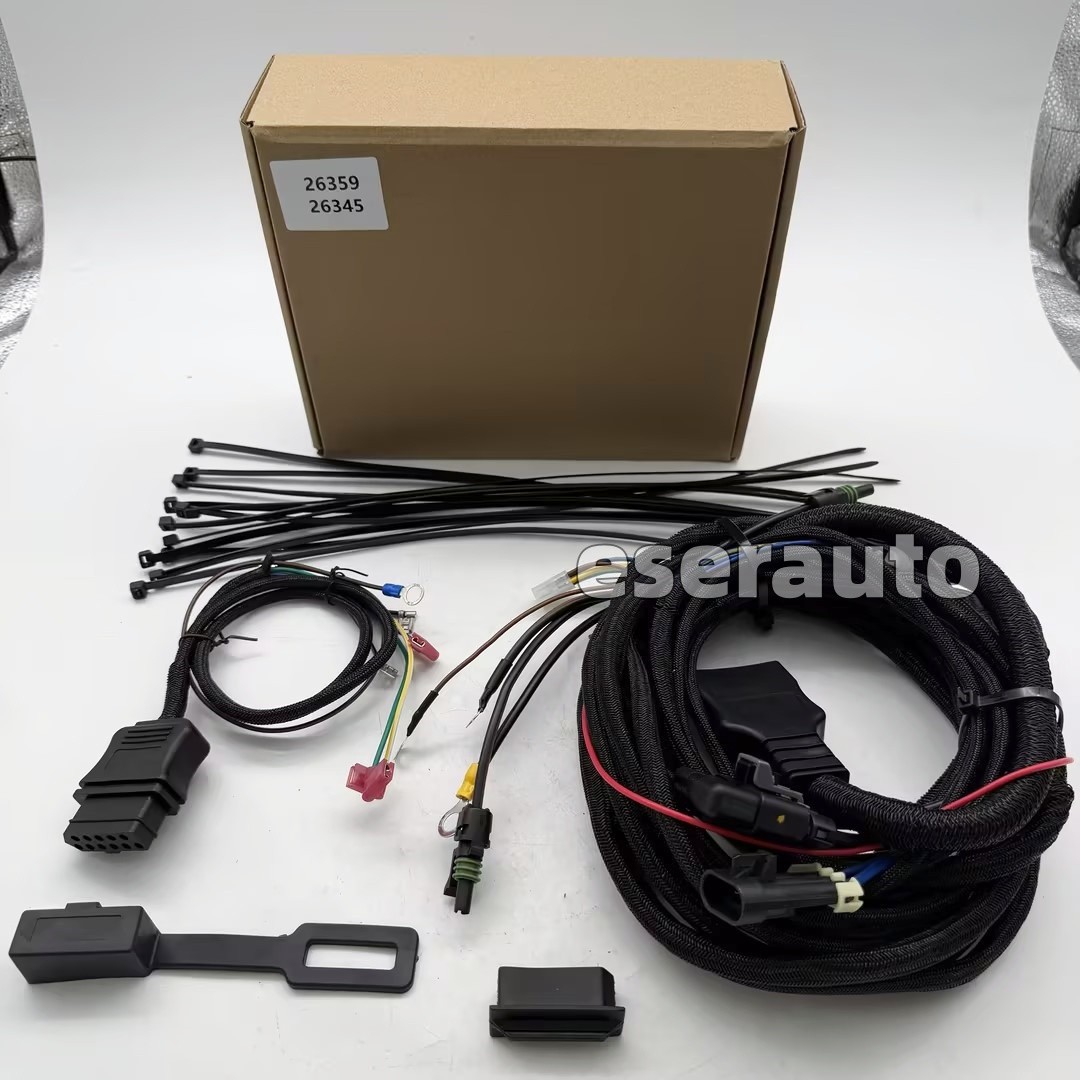 3-Pin Plow Truck Side Control Harness 26359 26345 For Western Fisher Snow Plow