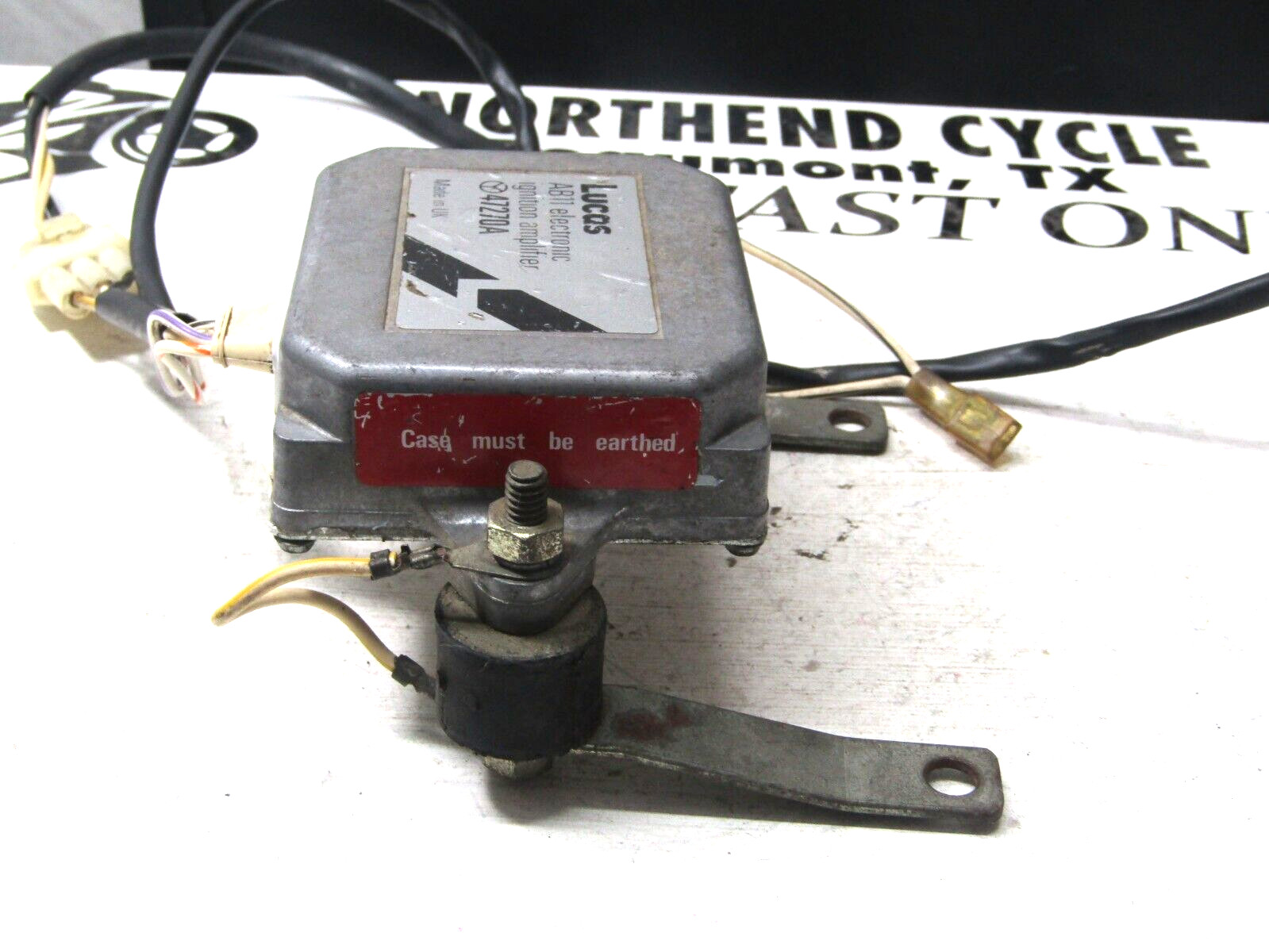 79 Triumph Lucas Electronic Ignition Amplifier Unit CDI Box 47270A AB11 #953