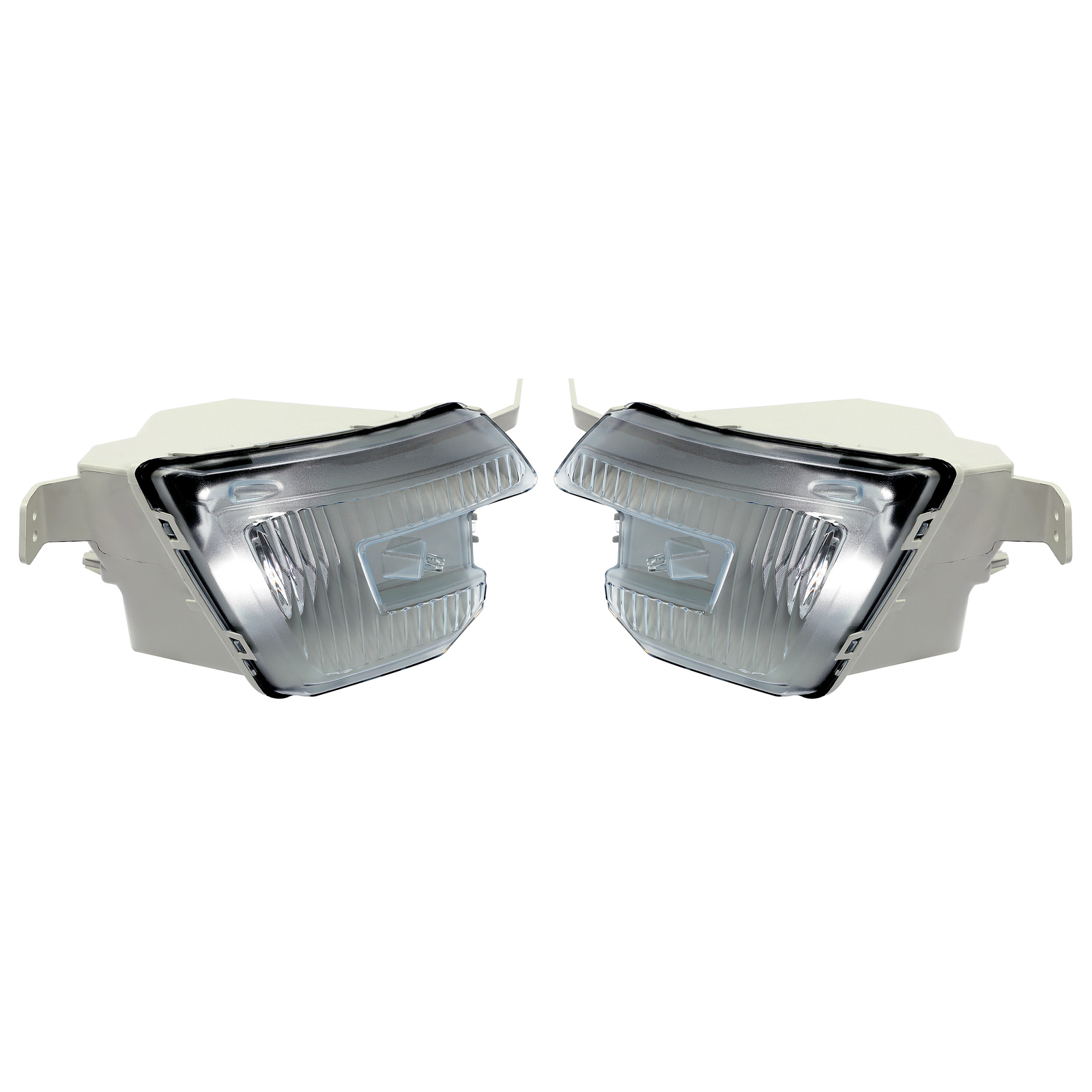 Driver Passenger Side Halogen Fog Lights Lamps For 2016-2017 Ford Explorer