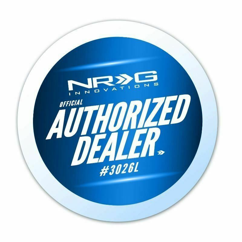 NRG SFI Approved D Shape Quick Release Shiny Black Body & Ring SRK-R200BK-BK
