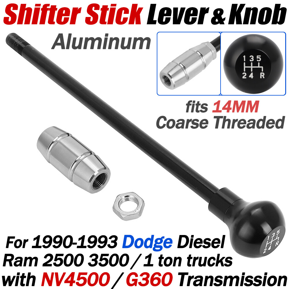 For Dodge NV4500 G360 Shifter Stick Lever Knob w/ 14MM Coarse Thread NV4500-28E