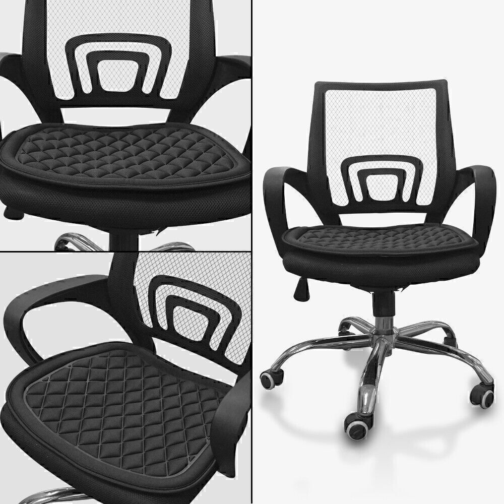 Car Seat Cushion Breathable Seat Pad Mat Cover Memory Foam Non Slip Bottom ~