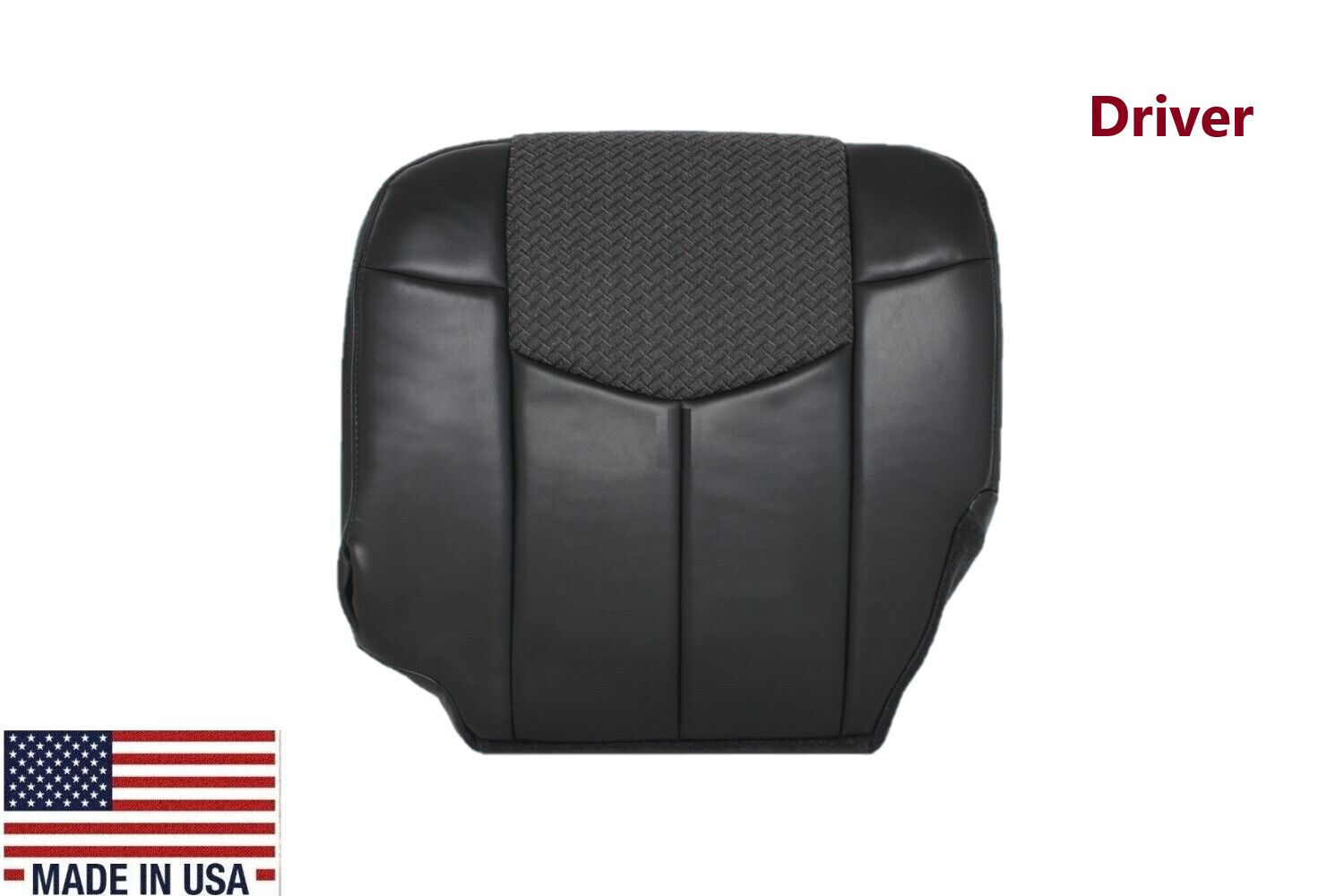 For 2002 Chevy Avalanche Replacement LEATHER Seat Covers in Dark Gray