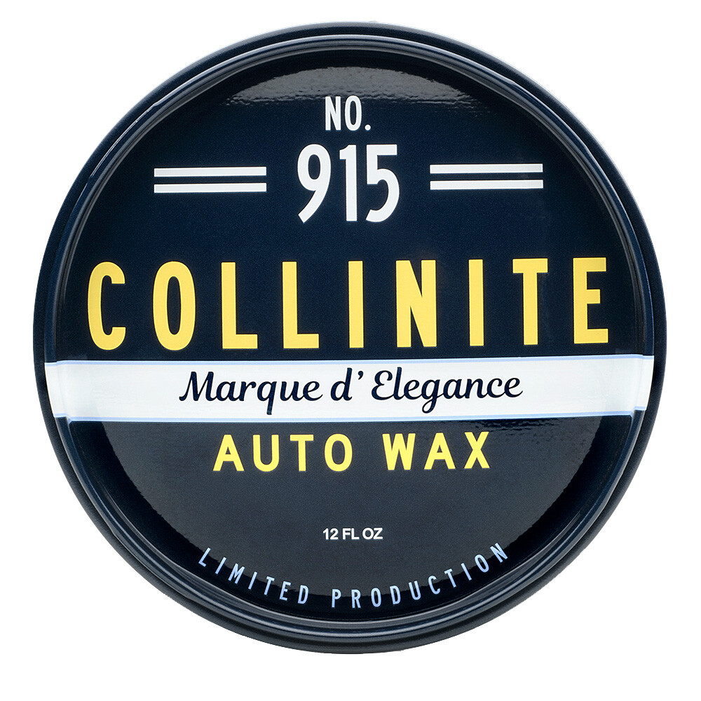Collinite Wax Paste Auto Carnauba Marque Elegance Detailing Shine Gloss 12oz 915